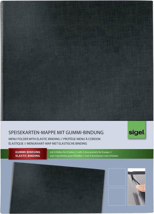 Actual product image Sigel Menu folder (A4, 1 x)