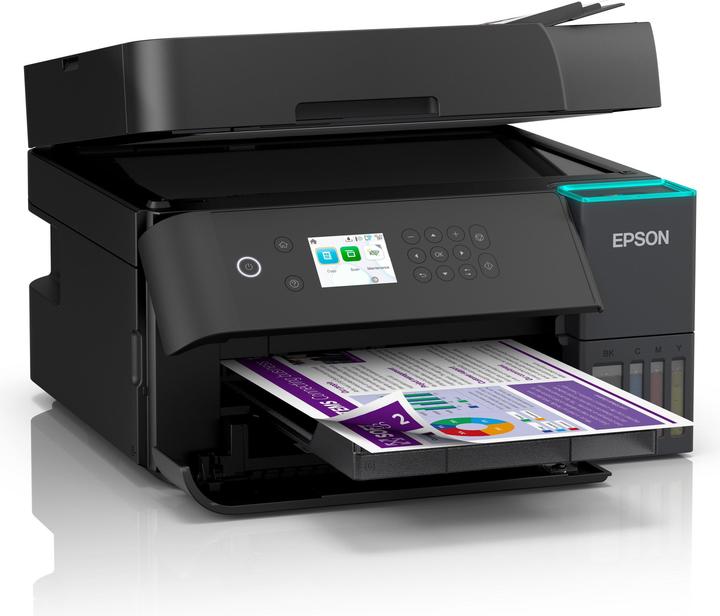Produktbild Epson Printer Multifunctional printer | EcoTank L6370 | Inkjet | Colour | A4 | Wi-Fi | Black (Farbe)