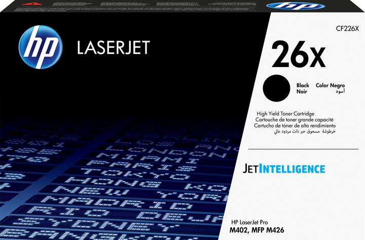 Actual product image HP 26x (FC)