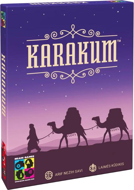 Actual product image Brain Games Board Game Karakum (Estonian, Latvian, Lithuanian, Russian, 2 - 4 Players)