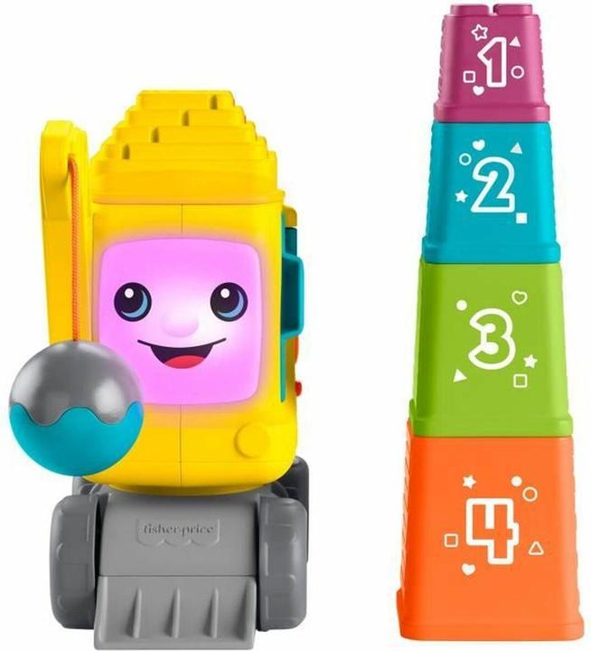 Actual product image Fisher-Price Count & Stack Crane- (D, F, E)