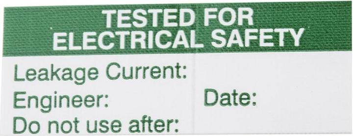 Produktbild RS PRO Electrical Safety Label