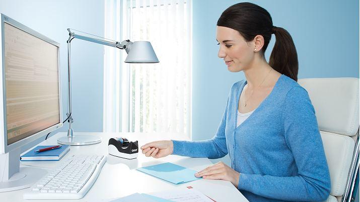 Actual product image tesa tesafilm ORCA tape dispenser incl. 8 adhesive rolls