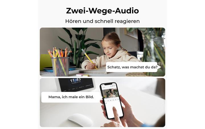 Actual product image Reolink E331 2K+/5MP PT-Indoor Wifi Kamera (2592 x 1920 pixels)