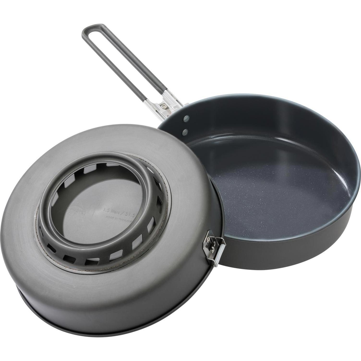 Msr WindBurner, Pfanne + Kochtopf, Schwarz