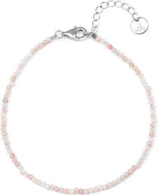 Immagine prodotto Agato Mineral Bracelet With Pink Opal Pol-B10/21l
