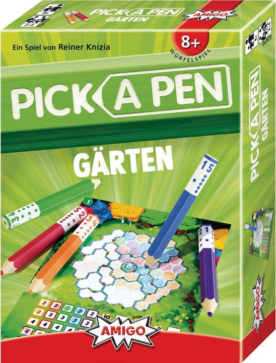 Amigo Pick a Pen: Gardens Roll + Write 2-4 players 8+ (German)
