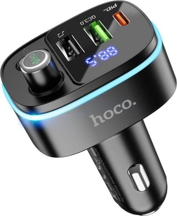 Produktbild Hoco BT FM Transmitter and Car Charger E62 Fast, Black