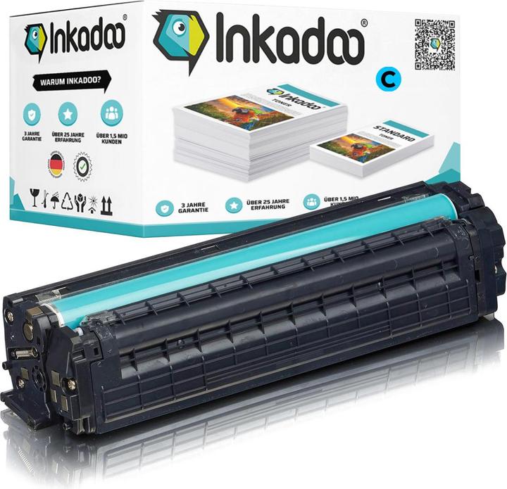Actual product image Inkadoo Compatible toner for Samsung CLP-410 Series (C)