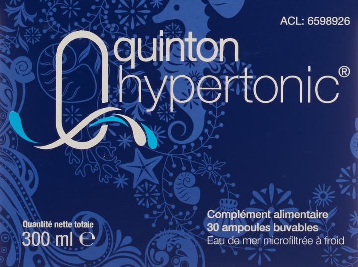 Actual product image Quinton Hypertonic (30 Piece, Ampoule, 530 g)