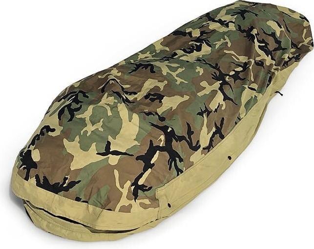 Image du produit U.S. Army Original US-Army Bivy Cover (Woodland Camo) - Schlafsackhülle (2.10 m)