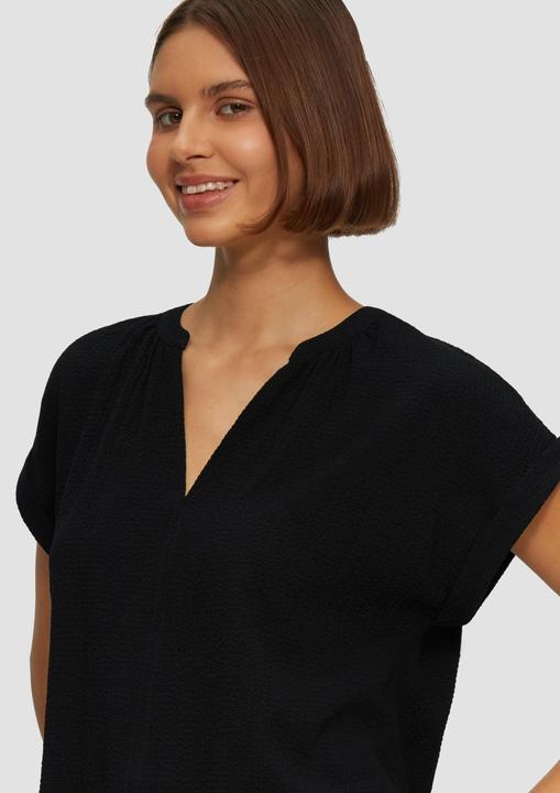 Actual product image S.Oliver Bluse Locker geschnittene Bluse mit Struktur (32)