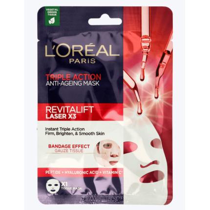 Produktbild L'Oréal Paris L ÌOrÃ©al - Revitalift Laser X3 Cream-Mask - Anti-aging Face Mask with Triple Effect - 28.0g