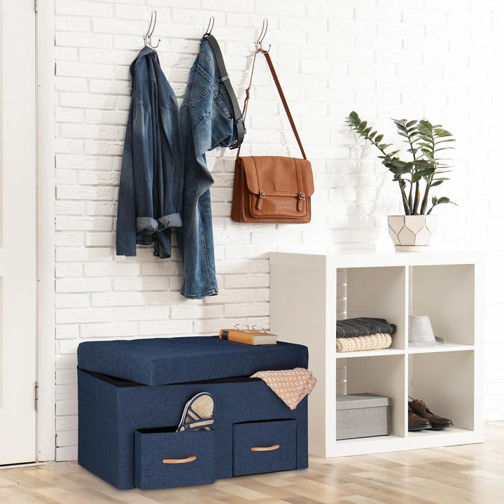 Image du produit Relaxdays Banquette de rangement (80 cm)