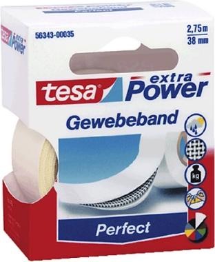 Actual product image tesa EXTRA POWER PERFECT fabric tape, fabric-reinforced duct tape (19 mm)