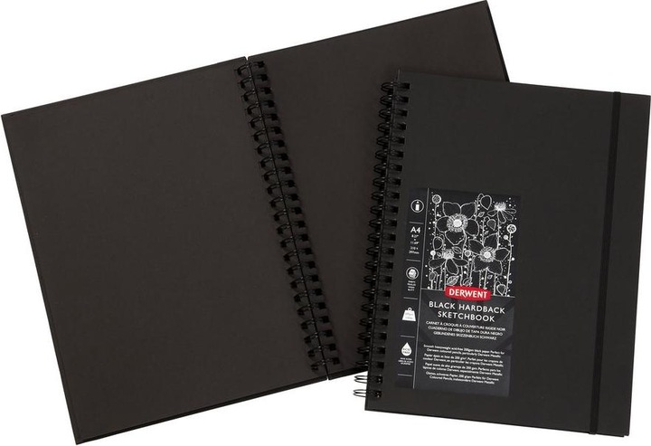 Produktbild Derwent Skizzenbuch (A4, Blanko, Harter Einband)
