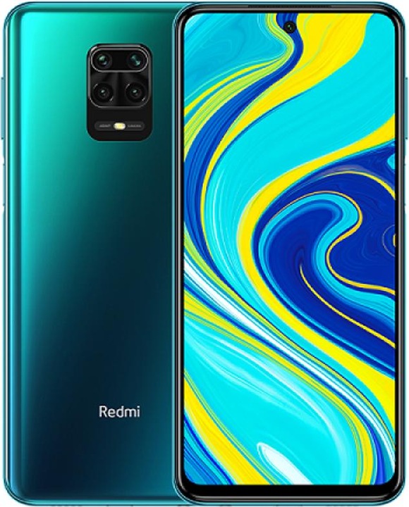 Actual product image Xiaomi Redmi Note 9S (128 GB, Aurora Blue, 6.67", Dual SIM + SD, 48 Mpx, 4G)