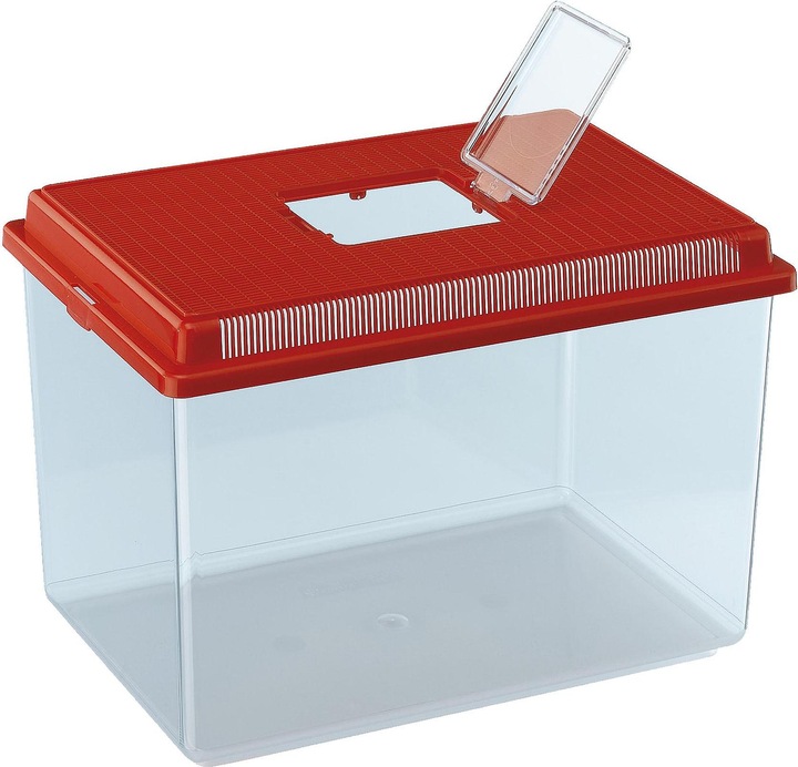 Actual product image Ferplast Geo extra large, rouge (Rodents, Can be opened completely, Breathable)