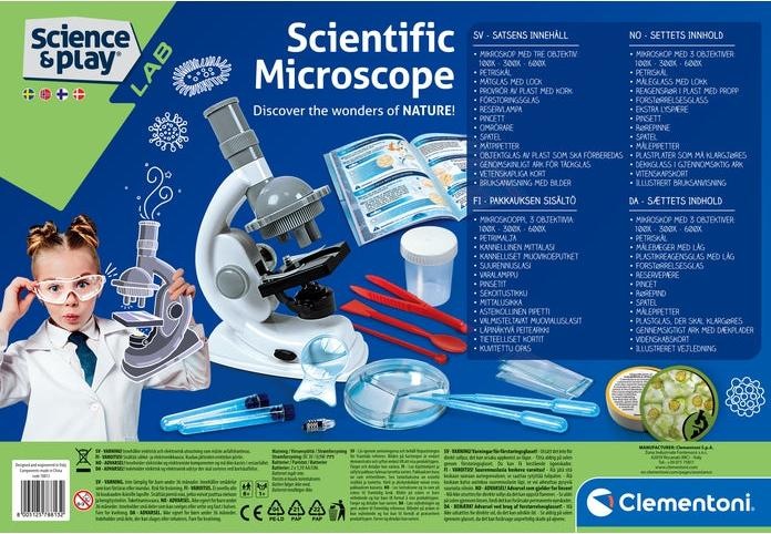 Actual product image Clementoni Science & Play - Microscope (78813)