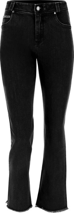 Black jeans-seams on tone