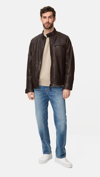 Actual product image Camel Active Biker Lederjacke mit Innentaschen (62)