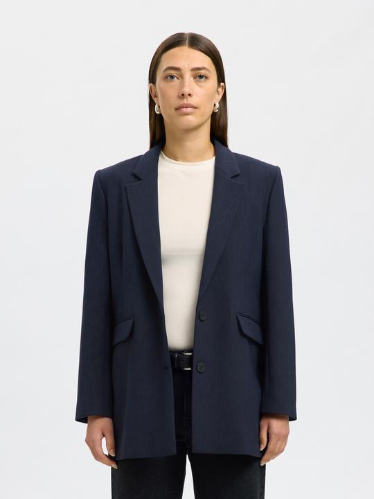 Actual product image Selected Oversize Single Breasted Blazer (40)