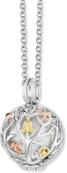 Actual product image Engelsrufer Tree of life Tricolor (Brass, 925 silver platinum-plated)