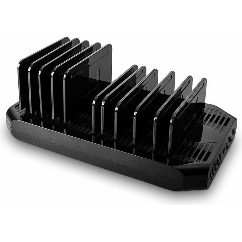 Thumbnail - Lindy 120W 10 Port USB-Ladestation Zum gleichzeitigen Laden von bis zu 10 Tablets und/oder Smartphones (120 W), USB Lade...