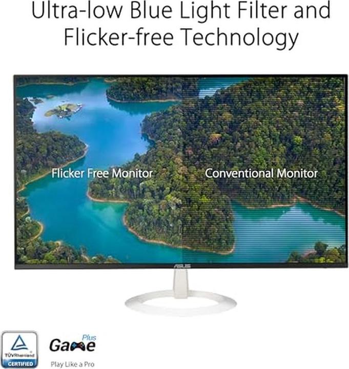 Actual product image ASUS VZ27EHF-W (1920 x 1080 pixels, 27")