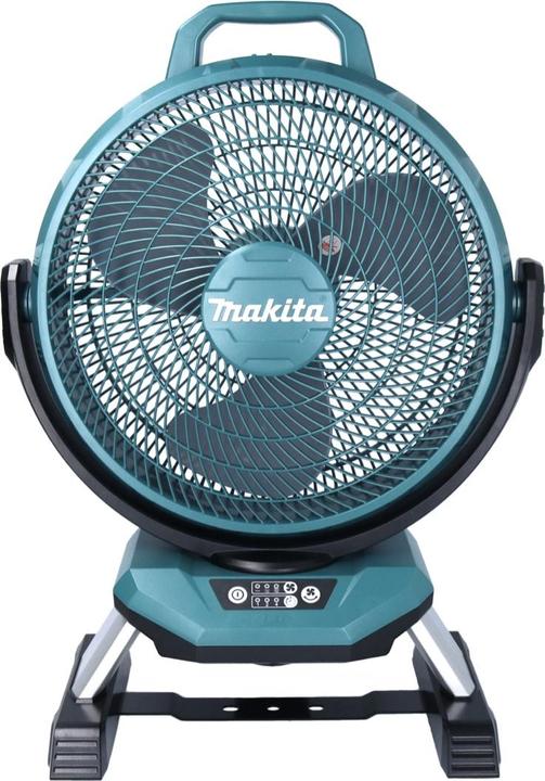 Actual product image Makita DCF 301 RA Battery fan 18 V 33 cm + 2x battery 2.0 Ah + charger