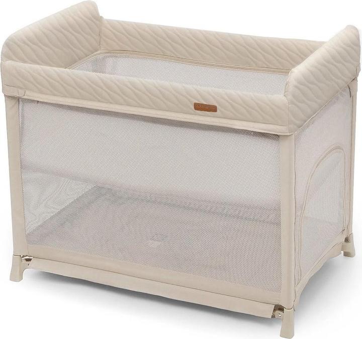 Actual product image KinderKraft travel cot MOON DREAM beige