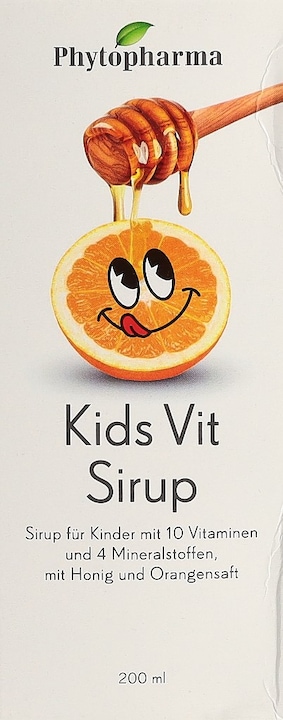 Produktbild Phytopharma Kids Vit Sirup (1 Stück, Sirup, 375 g)