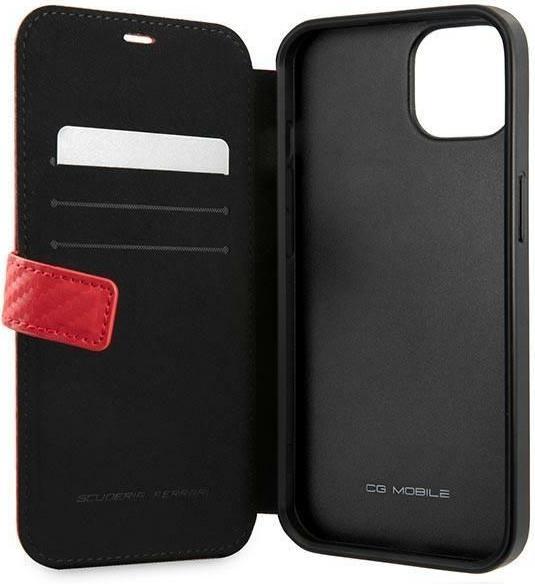 Actual product image Ferrari FESAXFLBKP13SRE iPhone 13 mini 5.4 quot red (Apple iPhone 13 mini)