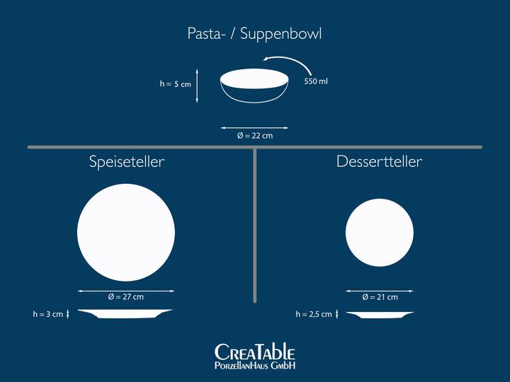 Image du produit CreaTable Catania (12 pcs)