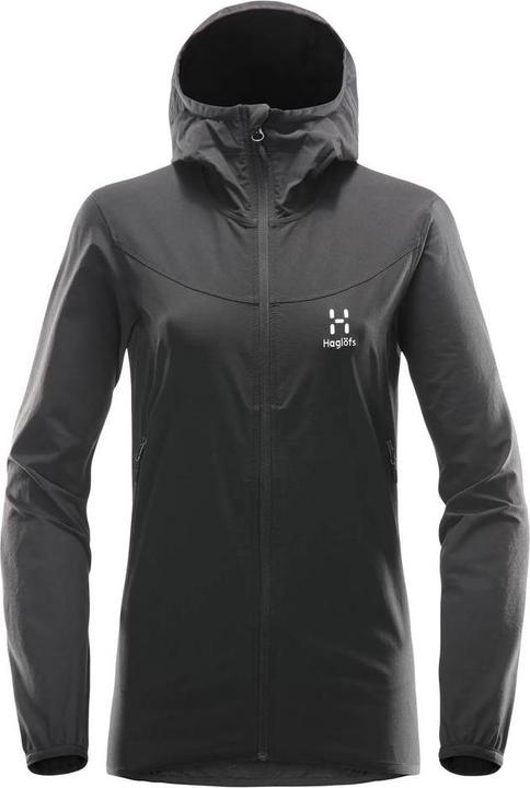 Produktbild Haglöfs Natrix Softshell Hood Women True Black (S)