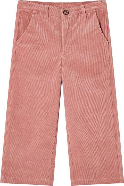 Produktbild VidaXL Kinderhose Cord Altrosa 140,Material: 90 % Baumwolle. 8 (140)