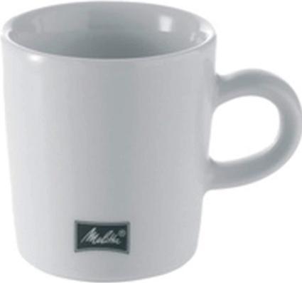 Image du produit Melitta Tasse à café au lait "M-Cups", blanc, 0,45 l en porcelaine, hauteur : 72 mm, avec anse (450 ml, 6 x)