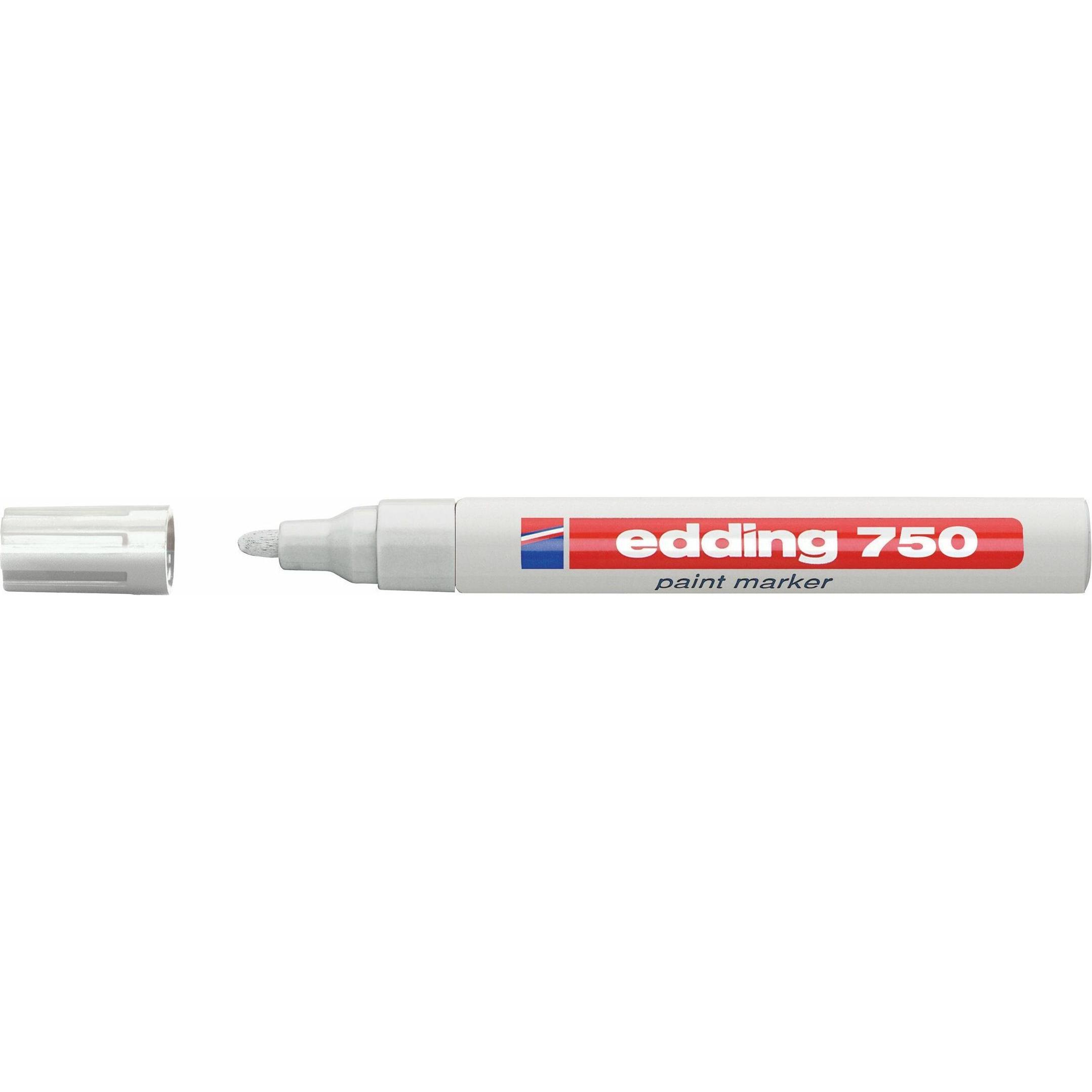 Edding, Marker, Lackmarker 2 mm, 4 mm/Pack (Weiss, 4 mm, 1 x)