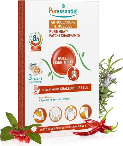 Actual product image Puressentiel Patch warming 14 essential oils (3 x)