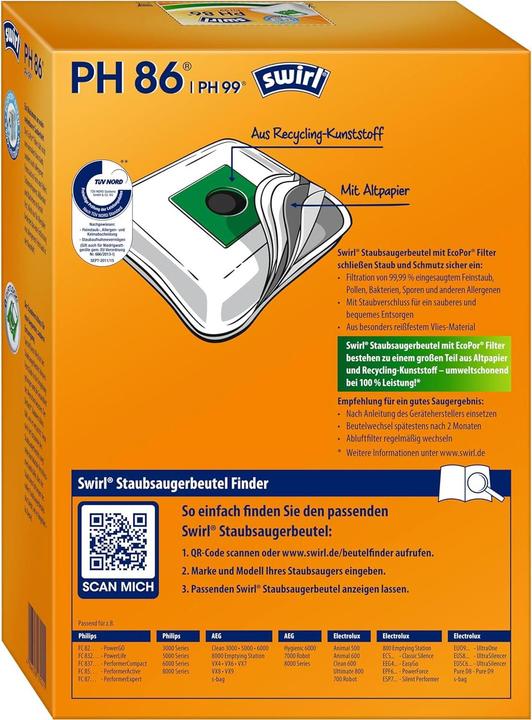 Produktbild Swirl PH 86 MicroPor (1 x)