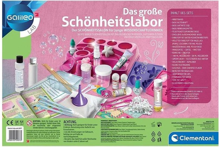 Produktbild Clementoni Das Grosses Schönheitslabor