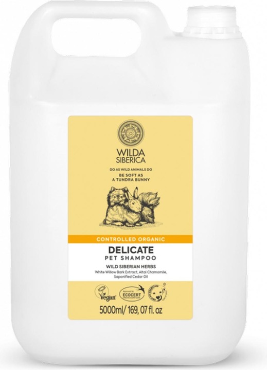 Actual product image Wilda Siberica DELICATE shampoo, 5 l (5000 ml)