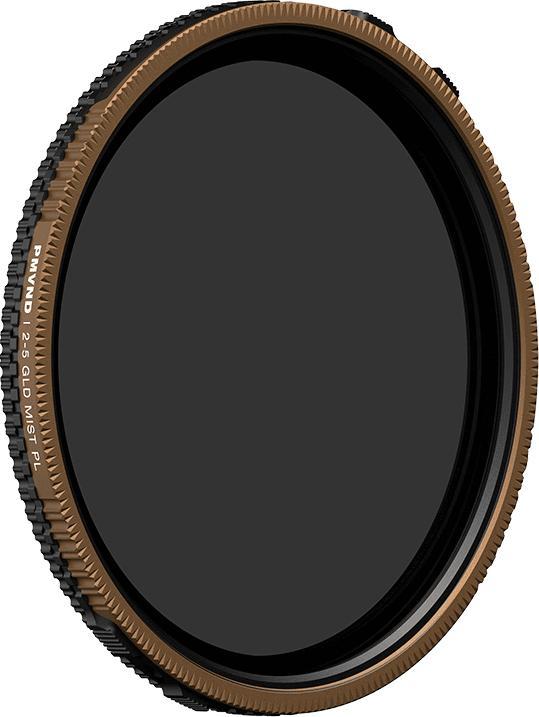 Produktbild PolarPro Objektivfilter Chroma VND/PL 2-5 Gold Mist – 49 mm (49 mm, Polarisationsfilter, Diffusionsfilter, ND- / Graufilter)