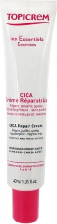 Image du produit Topicrem Crème apaisante CICA (Crème pour le corps, 40 ml)