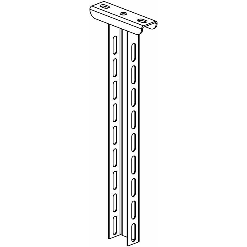 Thumbnail - Legrand, Kabelschutz + Kabelführung, LEG 348360 Stiel U55 1000 7KN 260NM TVZ (Kabeldurchlass, 160 mm)