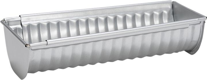 Patisse verstellbare Wirbelsäulenform 25–35 cm, silberner Stahl