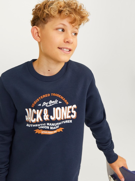 Produktbild Jack & Jones JJELOGO SWEAT CREW 2 COL 24/25 NOOS MNI (116)