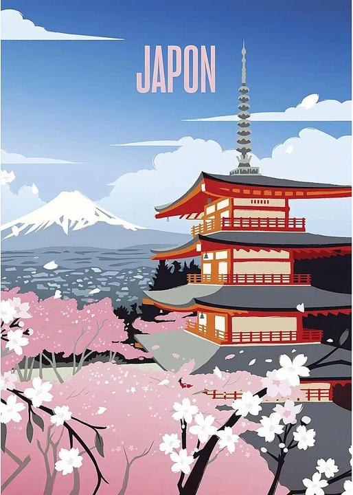 Immagine prodotto Puzzle 500 pezzi Évasion Japon (500 pezzi)
