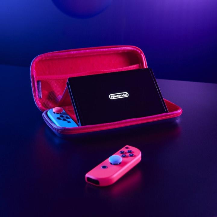 Actual product image Urage 8in1 set (case, protective glass, control attachments) for N. Switch, black/red (Switch)