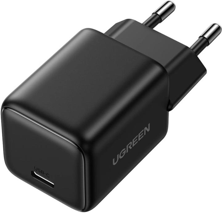 Produktbild Ugreen - Wall Charger X513 (65007) - USB-C, GaN, Fast Charging, 30W, QC4, 5V/3A - Black (30 W, 1 Port)
